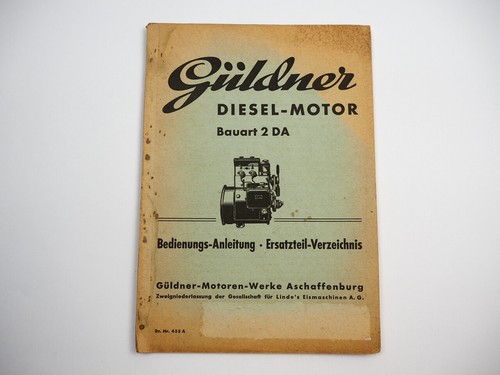 Güldner 2da dieselmotor - 2da,