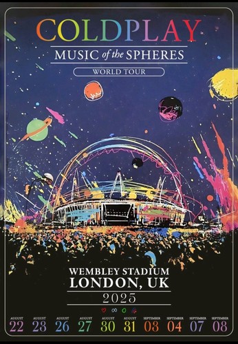 Coldplay music the spheres - of,
