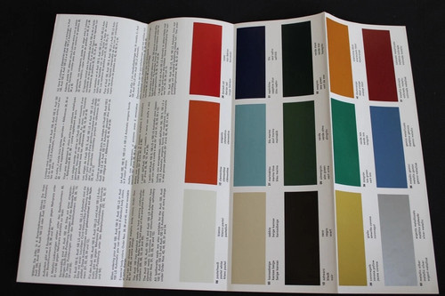Prospekt brochure 1970 - prospekt, (gm)