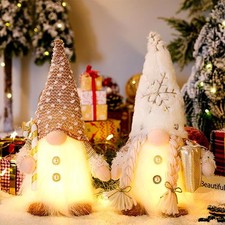 2× LED Weihnachten Deko