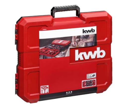 Kwb werkzeugkoffer 125 tlg - kwb, 125-tlg