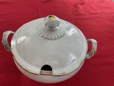 Suppenterrine mit Deckel, Vintage-Stil