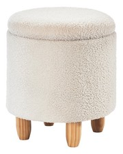 Kobolo Sitzhocker Fußbank mit