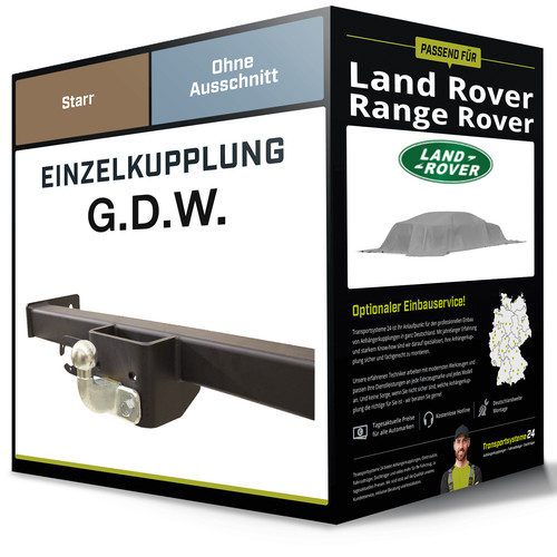 Starre anhängerkupplung für - anhängerkupplung,