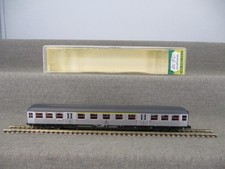 Minitrix Spur N 3038 Personenwagen Silberling 1./2. Kl. der DB in OVP