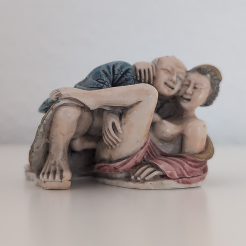 Shunga netsuke dekorative - shunga,