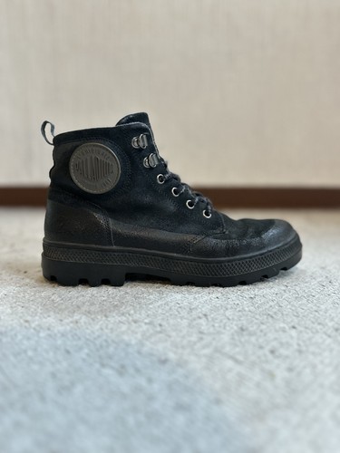 Palladium leder boots - palladium, schwarz