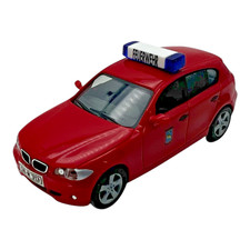 Herpa BMW 1er Reihe / Series Modellauto Feuerwehr Stadt Schwerin H0 Rot