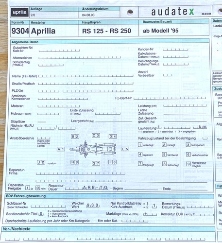 Aprilia rs125 rs250 teile - -,