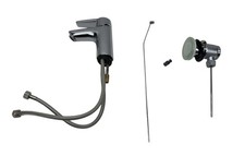 Hansa Waschtischarmatur Wasserhahn Einhebelmischer HANSAPOLO DN15 Ablaufgarnitur