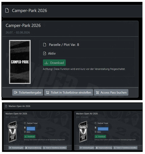 Wacken tickets mit - wacken,