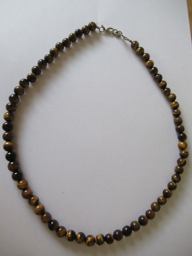 Gelbe tigerauge halskette - gelbe,