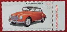 Briefmarke BRD 2003 Oldtimer Auto Union 1000 S 1959  später AUDI postfrisch