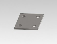 Fußplatte Ankerplatte