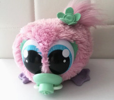 Vintage Flufflings Babys lila Sweetie Baby interaktives Haustier mit Schnuller