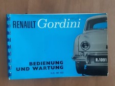 RENAULT  Dauphine GORDINI