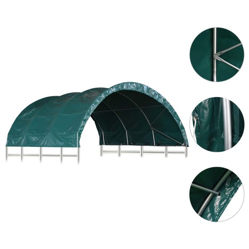 Weidezelt überdachung 7x3 - Überdachung, 3,7x3,7
