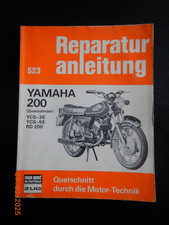 Reparaturanleitung Yamaha RD200  XCS-3E YCS-5E Bucheli 523 ab 1973