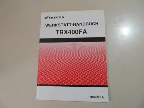 Werkstatthandbuch ergänzungs - werkstatthandbuch,