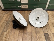 2 Vintage Emaille  WAND Lampen Bauhaus Loft Industrial Style Leuchte #TOP# ✅