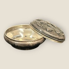 Deckeldose Silber 900er