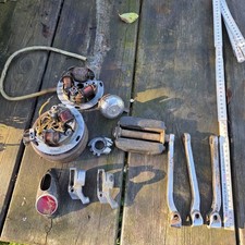 Simson SR1  Teile Konvolut Pedalarme Griffe Zündung Rückleuchte Klingel 