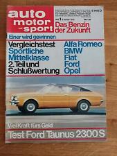 AMS 01/1972 Mercedes 300 SEL