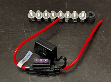 5x AUTO KFZ BOOT MOTORRAD Sicherungshalter Sicherung  6v 12v 24v Wasserdicht