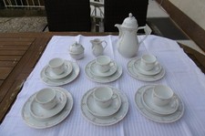 Kaiser Porzellan Dubarry Louvre Service mit Kaffekanne, Milch + Zucker