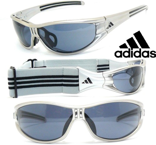 Adidas sonnenbrille grau blau - grau,
