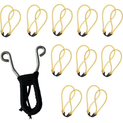 Steinschleuder gummi set - steinschleuder,