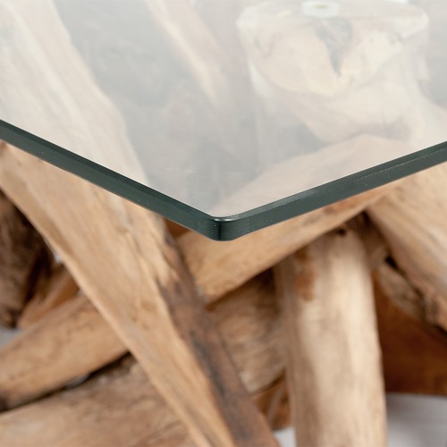 Teak couchtisch tora eckig - teak, tora-eckig