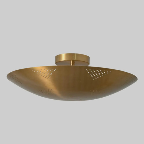 Perforierte messing kuppel - perforierte,