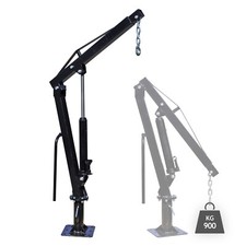 Pickup Kran Ladekran 900kg Lasten Ladung 1800mm Hubhöhe beladen entladen