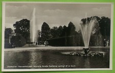 AK~1940: Hannover Herrenhausen Großer Garten Herrenhäuser Gärten Fontäne Brunnen