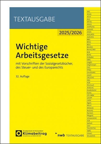 Wichtige arbeitsgesetze mit - wichtige,
