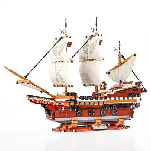 Piratenschiff klemmbausteine - piratenschiff,