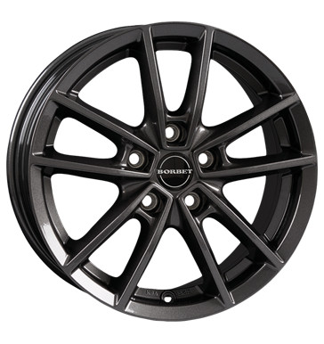 Borbet 0x17 et43 - w, 7,0x17