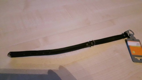 Halsband hunter art leder - halsband,