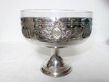 Versilberter Tafelaufsatz