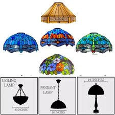 Tiffany Stil 16 Zoll nur