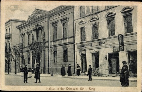 Kalisz kalisch posen - ak,