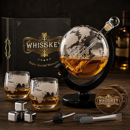 Whisiskey whisky karaffe - karaffe, set