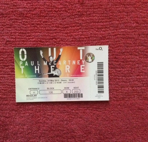 Paul cartney o2 - paul,
