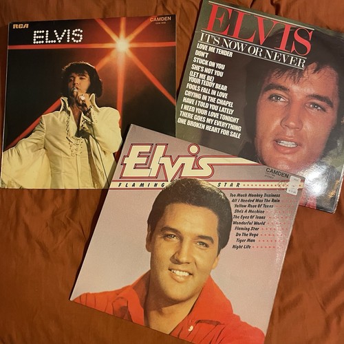 Elvis presley lps - presley, never
