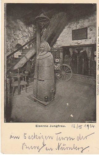Nürnberg eiserne jungfrau - nürnberg,
