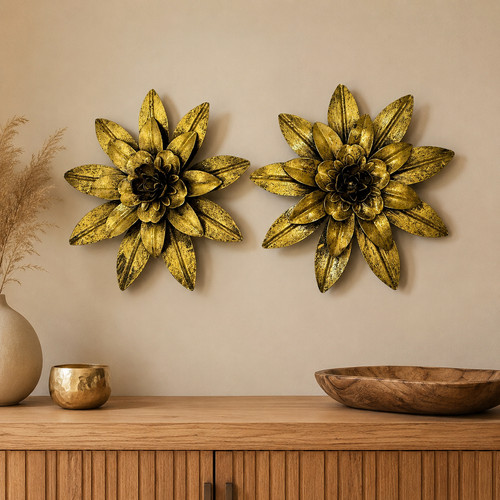 Metallblume 2er set ø23 - Ø23, cm