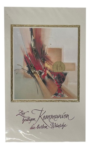 Kommunion geschenkkarte - kommunion,