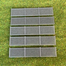 H0 Industriezaun 5teilig