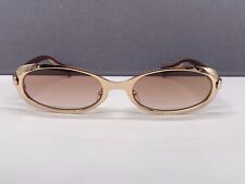 Alain Mikli Sonnenbrille Damen Gold rechteckig Oval rund M0162